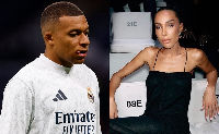 Kylian Mbappe and Ines Rau