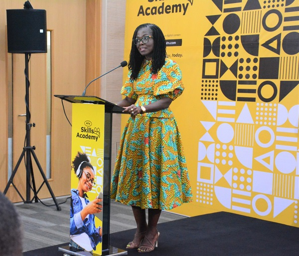 Adwoa Wiafe, Chief Corporate Services and Sustainability Officer at MTN Ghana