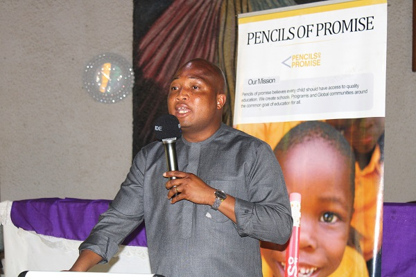 Ablakwa addressing some teachers at the conference