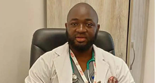 Peter Matthew George became the president of Liberia's medical association at the end of last year