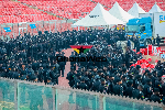 PHOTOS: Heavy police presence at Baba Yara Stadium as NPP elects new national leaders