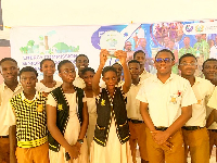 Students of the Obuasi Senior High Technical School