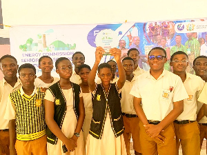 Students of the Obuasi Senior High Technical School