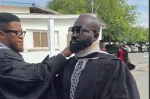 Okatakyie Afrifa defies physical challenges to graduate at GIMPA