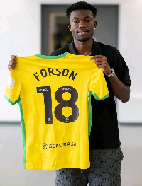 Ghanaian midfielder Forson Amankwah