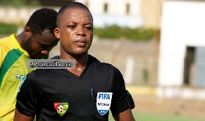 Togolese referee Attiogbe Komlan Attisso