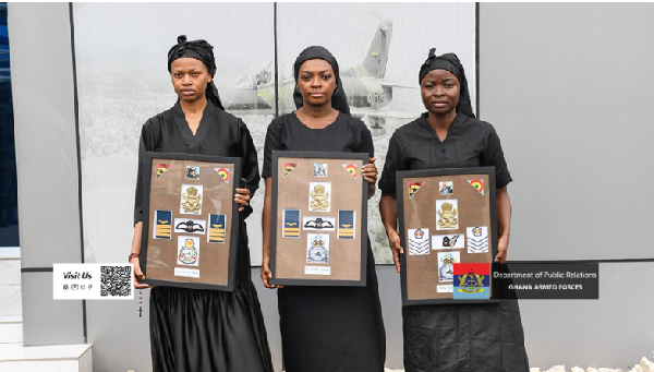 The ceremony was aimed at honouring the fallen heroes