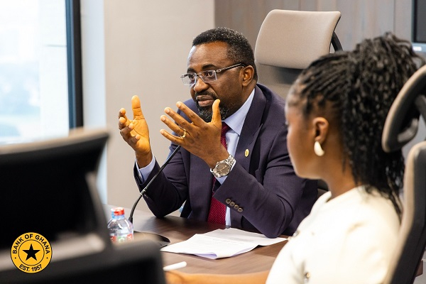 Dr Johnson Asiama, Bank of Ghana Governor