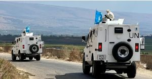 UN accuse Israel say dem force dia way into one peacekeeping base for southern Lebanon