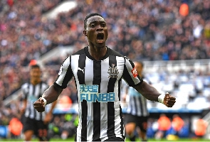 Newcastle United midfielder, Christian Atsu