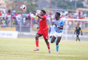 Image from Asante Kotoko's reverse fixture against Young Apostles