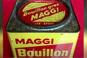 The Maggi Cube was created by Julius Maggi for poor people who could not afford fish, meat