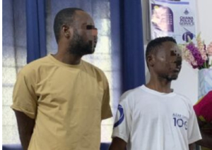 Abubakari Ateni, the current station master and 45-year-old Eric Tetteh, a former station master