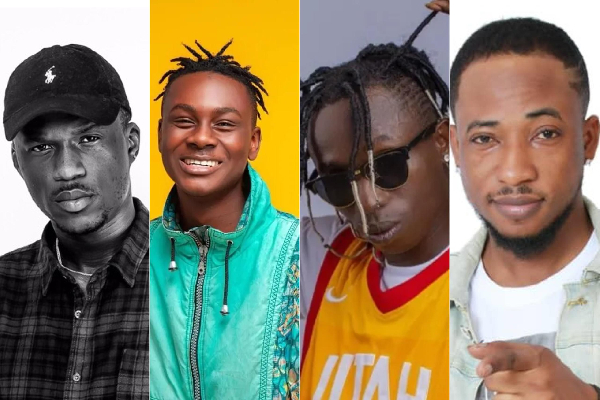 L-R: Joey B, Larusso, Patapaa and Atom are some musicians to have sampled beats