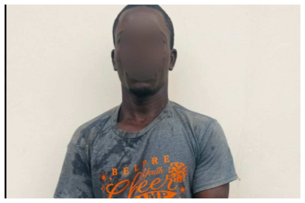 A photo of the suspect