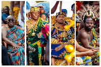 Some of the dignitaries captured at the festival