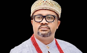Eze Dr Chukwudi Jude Ihenetu, self-styled King of the Igbo community in Ghana