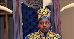 King Oyo ascended to the throne at the age of 3 - and was then crowned on reaching adulthood at 18