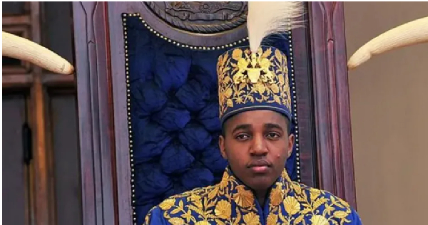 King Oyo ascended to the throne at the age of 3 - and was then crowned on reaching adulthood at 18