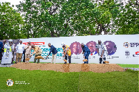 The Administrator of GETFund, Paul Adjei together with other members