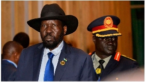 South Sudan President Salva Kiir.