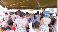 Women prisoners at a correctional facility in Sierra Leone