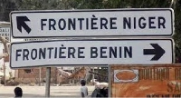 Common border post between Benin and Niger