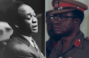 Osagyefo Dr. Kwame Nkrumah and Ignatius Kutu Acheampong