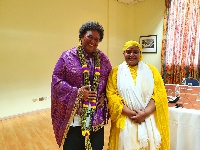 Sri Jayanthi Kumaraswami With PM of Barbados