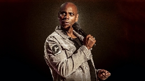 Dave Chappelle has arrived in Accra