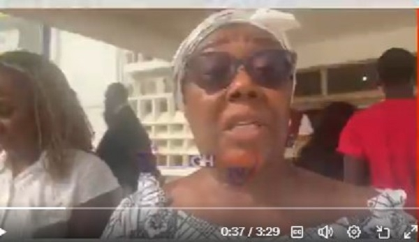 Grandmother of Justine Agbenu, one of the victims of the crash