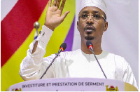 Chad's newly elected President Mahamat Idriss Deby