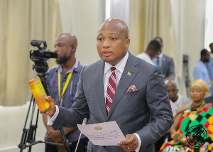 Minister of Foreign Affairs, Samuel Okudzeto Ablakwa