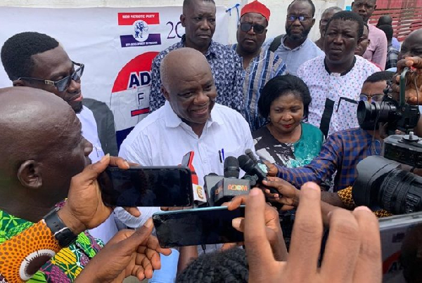 Addai-Nimoh has cited bias in the processes as the reason for his decision not to contest