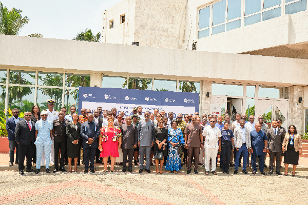 The team at the event in a group photograph