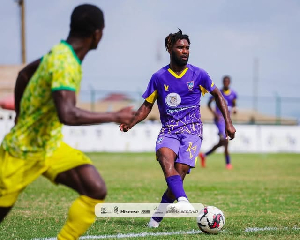 Kamaradini during the game