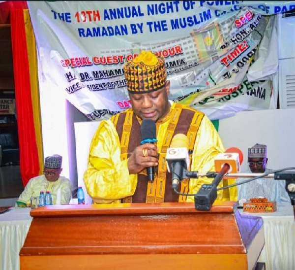 MP for Yendi and Chairman of the Muslim Caucus in Parliament, Alhaji Farouk Aliu Mahama