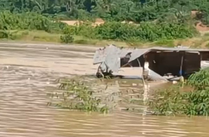 KVIP Washed Away In Flood
