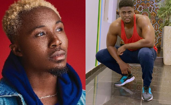 Popular Ghanaian dancer, DancegodLloyd and his manager, Quables