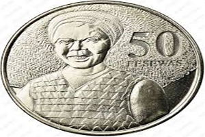 Naa Aryeetey was immortalized on the country's 50 pesewas coin
