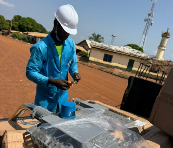 The project aims to improve security and enhance visibility for residents, motorists and traders