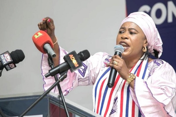 Kate Gyamfua, the National Women's Organizer of the New Patriotic Party