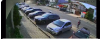 CCTV footage of the accident