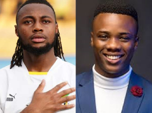 Semenyo (L) has been advised by Prophet Telvin (R) to fortify himself spiritually