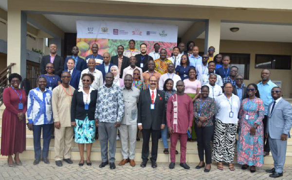 Participants at the Good Laboratory Practices training programme