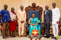 The leadership with the Ga Mantse