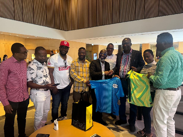 The delegation held an interaction with the Ghanaian community in the country