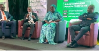 Kwabena Boamah (second from left) making a submission at the 2024 Pensions Strategy Conference