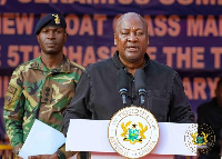 John Dramani Mahama is the President of Ghana