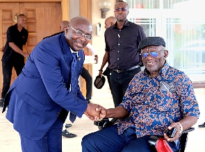 Vice President, Dr Mahamudu Bawumia and ex president Kufuor